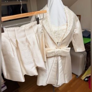 Elegant Custom Women's Short Suit Set